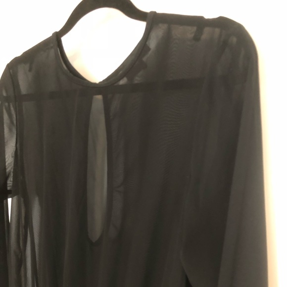 Mixed fabric jumpsuit - Picture 5 of 5